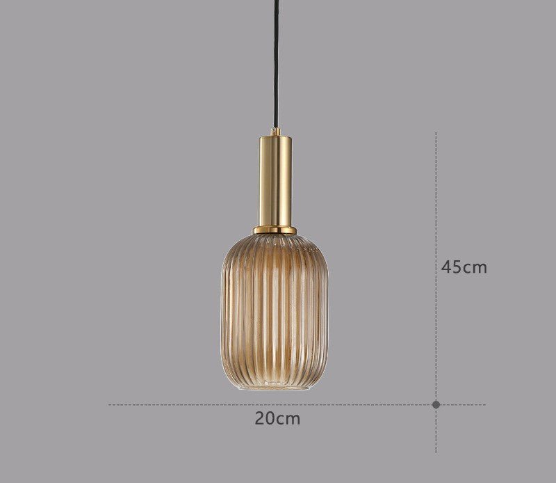 Kleurrijke Vintage Glazen Hanglamp voor Stijlvolle Verlichting
