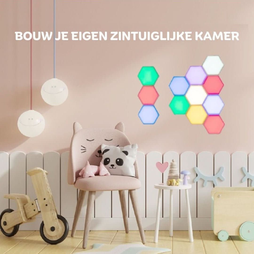 Interactieve Hexagonale LED Verlichting voor Elke Sfeer
