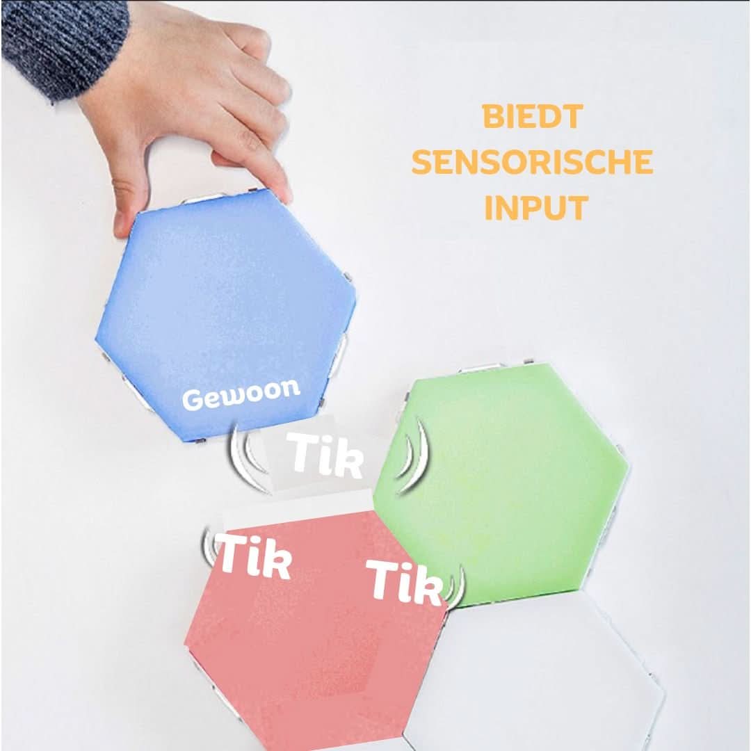 Interactieve Hexagonale LED Verlichting voor Elke Sfeer