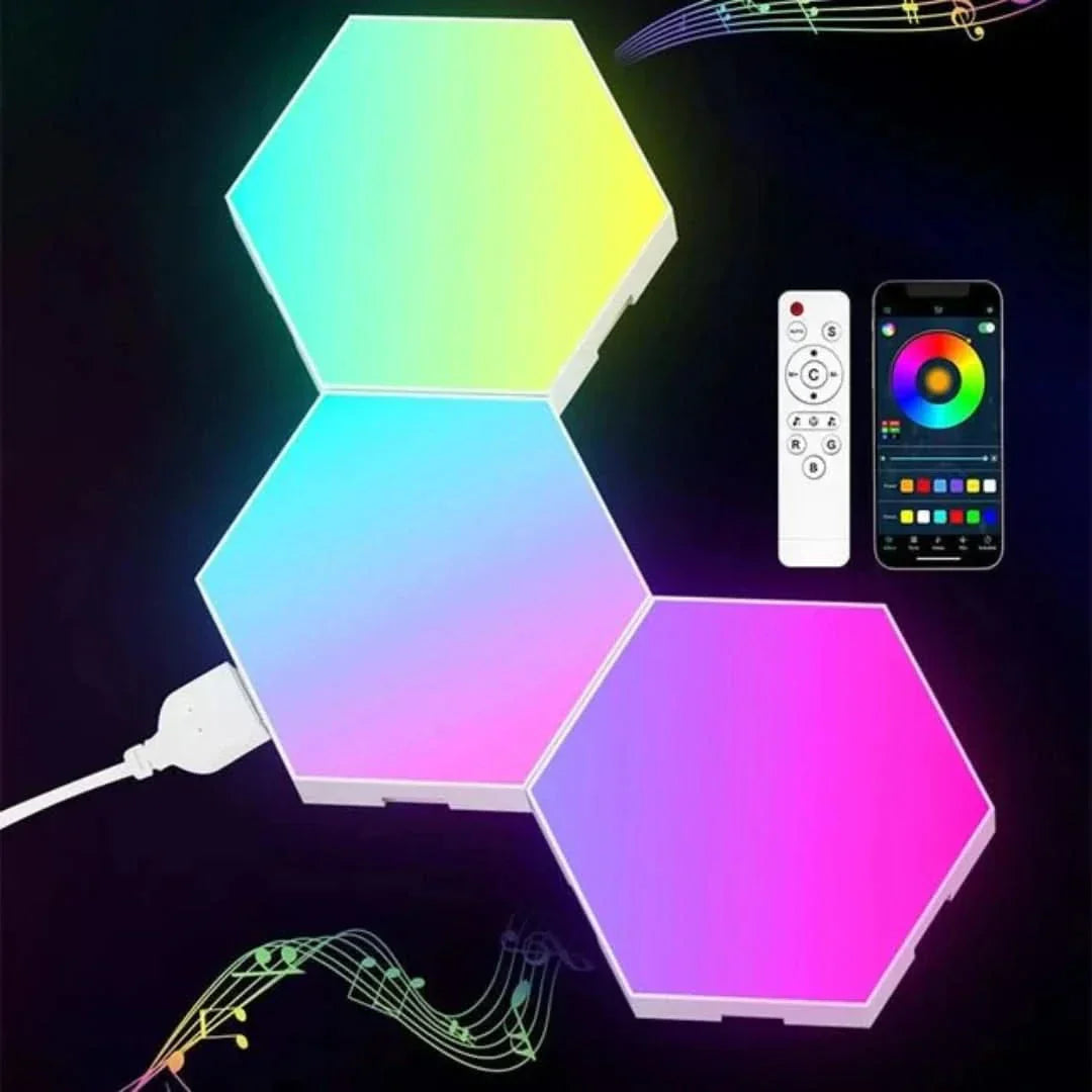 Interactieve Hexagonale LED Verlichting voor Elke Sfeer