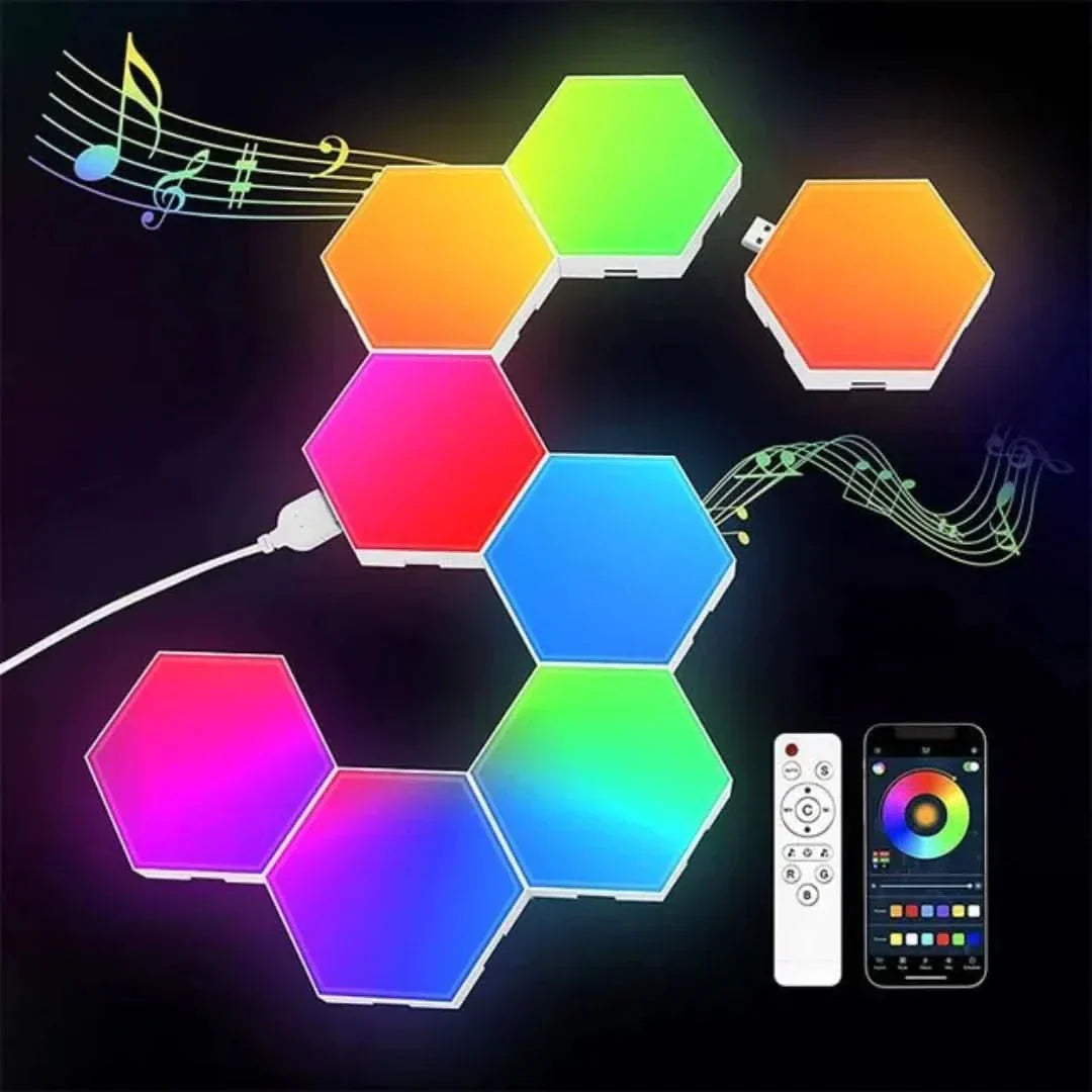 Interactieve Hexagonale LED Verlichting voor Elke Sfeer