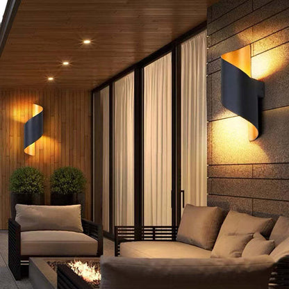 Moderne LED Wandlamp met Spiraalontwerp