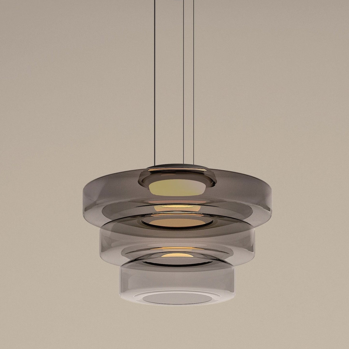 Bauhaus-Inspiratie: Elegante Glas Hanglamp