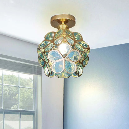 Elegante Bloemige Plafondlamp voor Jouw Interieur