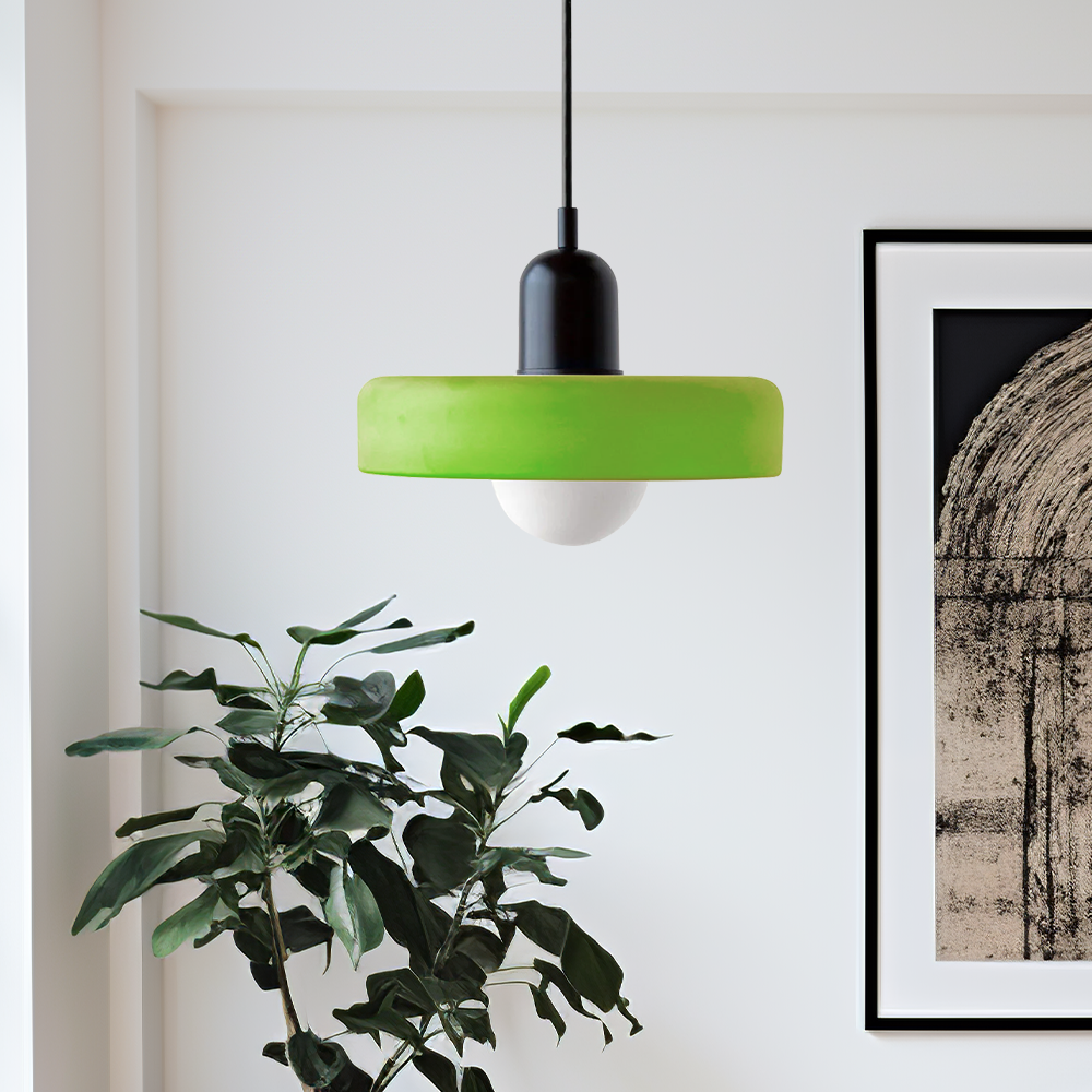 Artistieke Glazen Hanglamp voor Elegante Verlichting