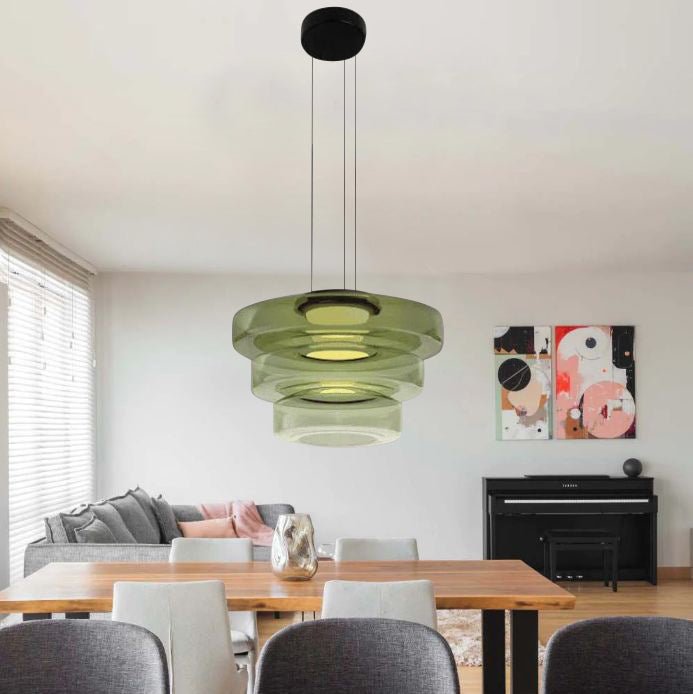 Bauhaus-Inspiratie: Elegante Glas Hanglamp