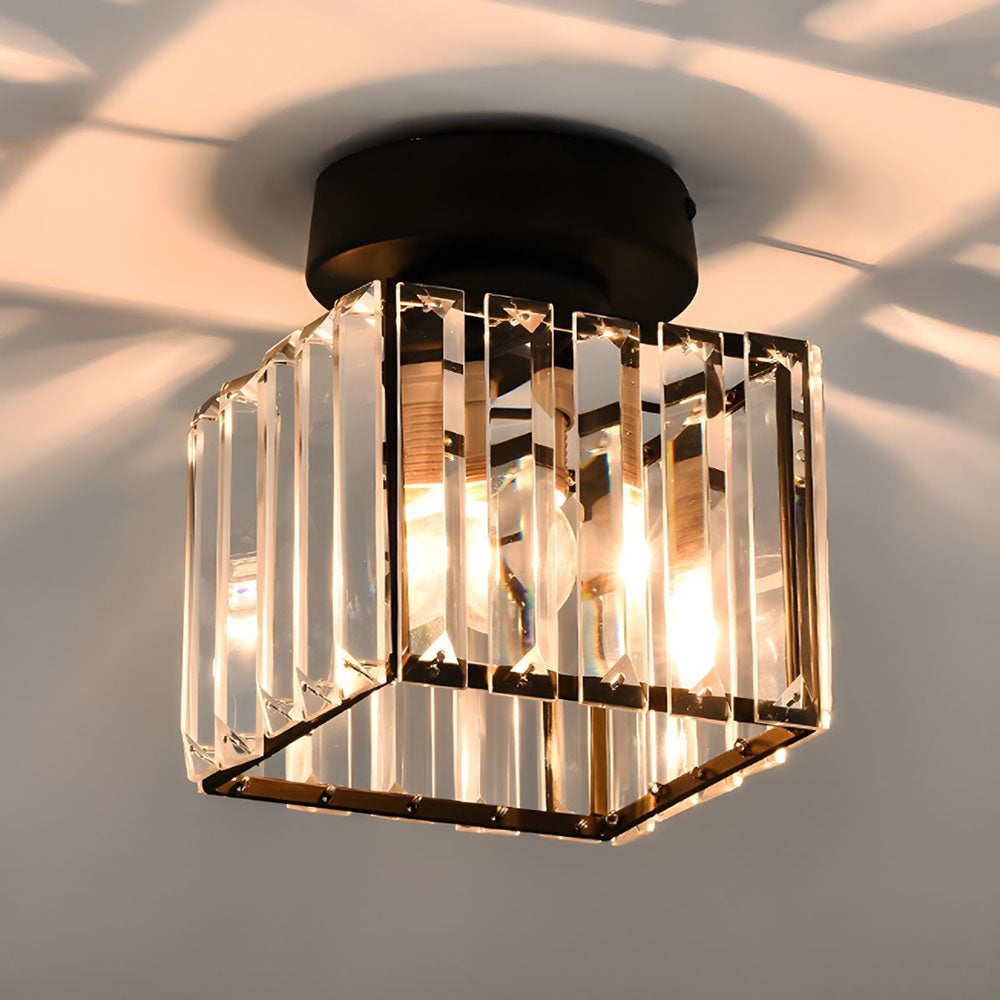 Elegante Kristallen Plafondlamp voor Modern Interieur