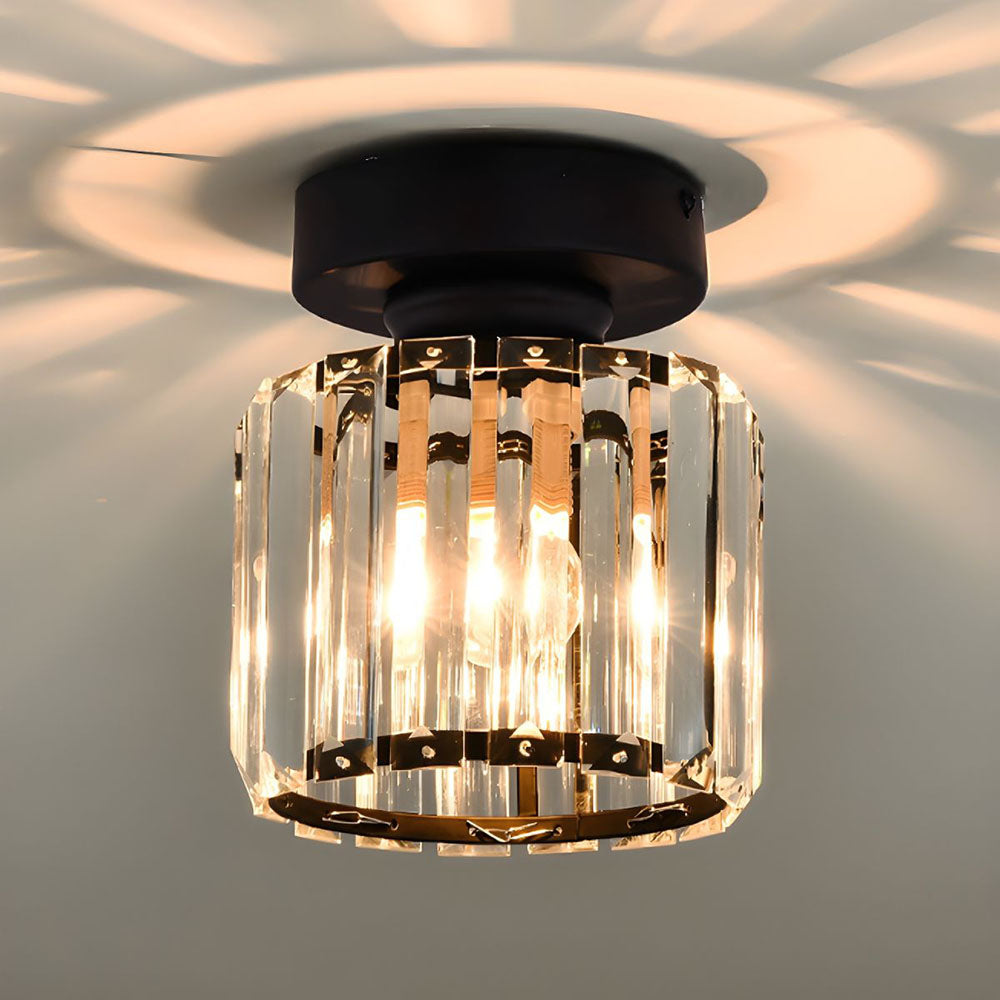 Elegante Kristallen Plafondlamp voor Modern Interieur