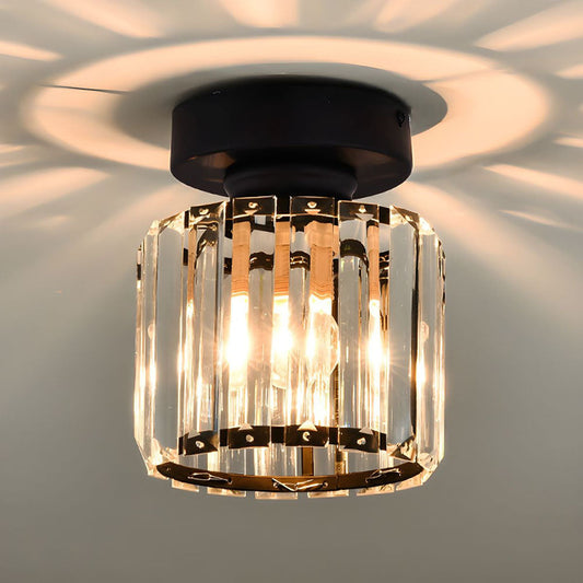 Elegante Kristallen Plafondlamp voor Modern Interieur