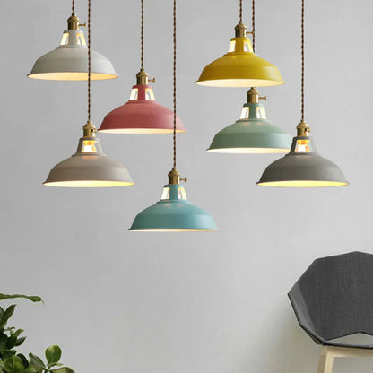 Industriële Retro Metalen Hanglamp voor Eetruimte