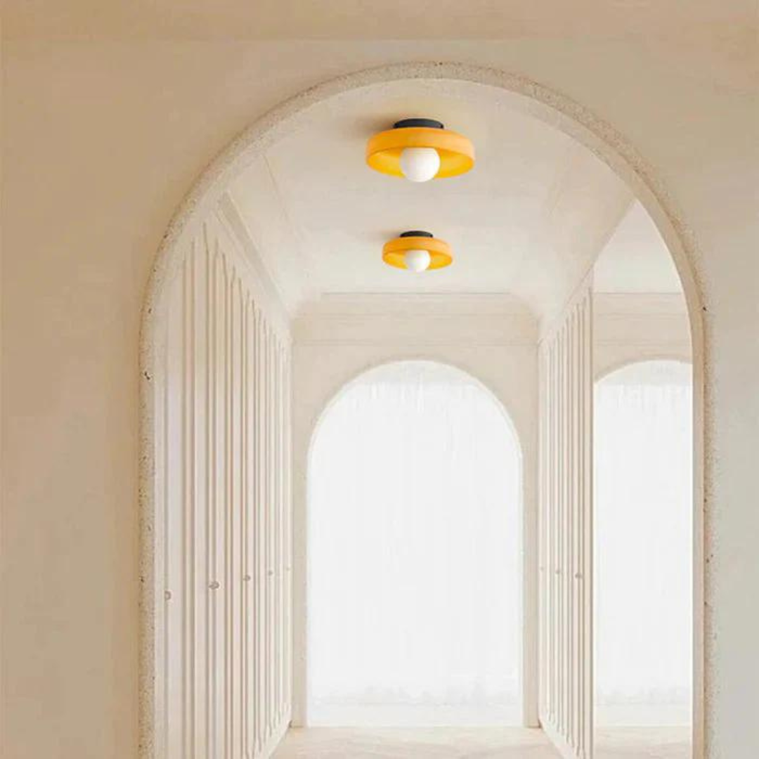 Moderne Ronde Plafondlamp voor Elegante Verlichting