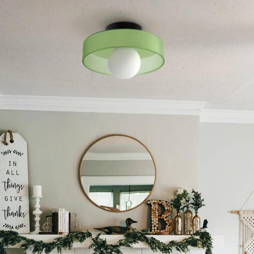 Moderne Ronde Plafondlamp voor Elegante Verlichting