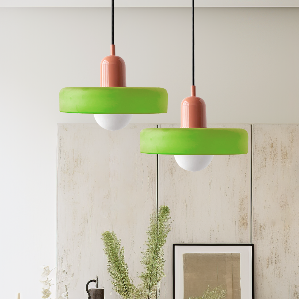 Artistieke Glazen Hanglamp voor Elegante Verlichting