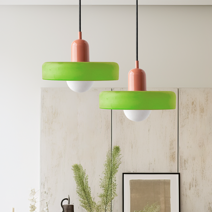 Artistieke Glazen Hanglamp voor Elegante Verlichting