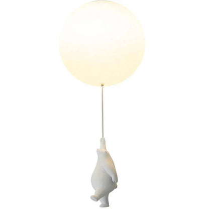 Speelse Beer en Ballon Hanglamp