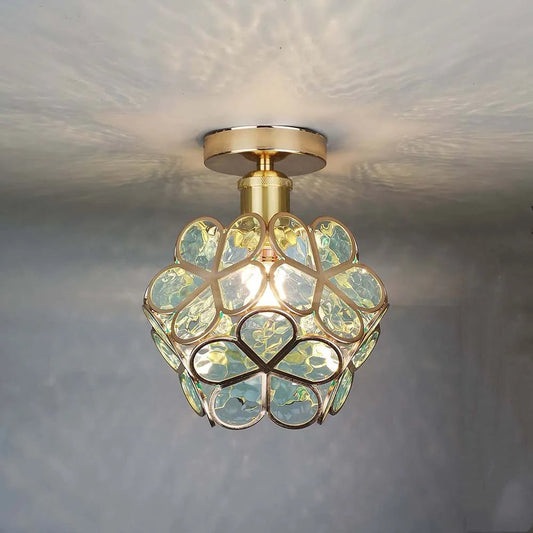 Elegante Bloemige Plafondlamp voor Jouw Interieur
