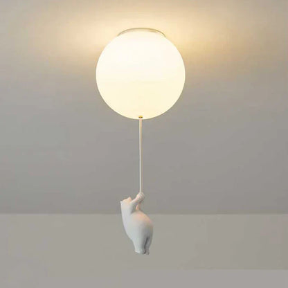 Speelse Beer en Ballon Hanglamp