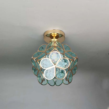 Elegante Bloemige Plafondlamp voor Jouw Interieur
