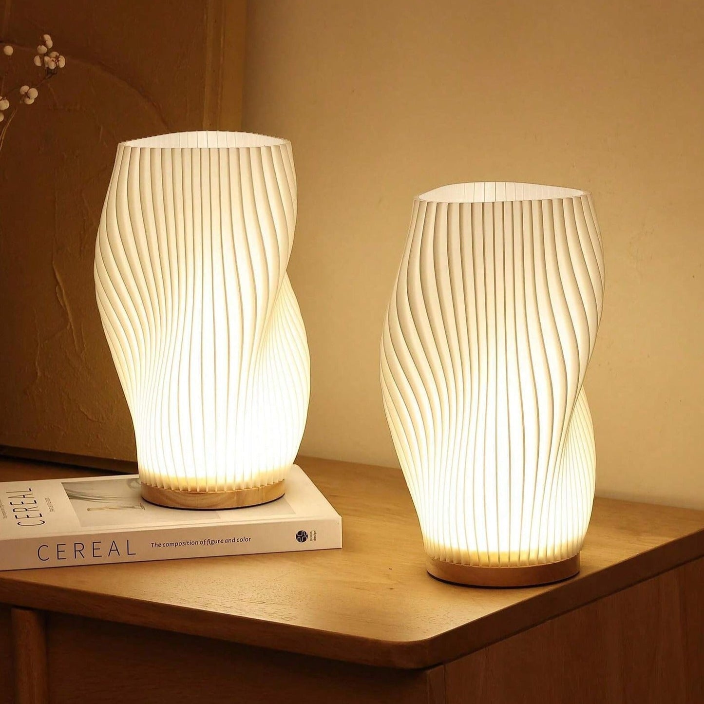 Moderne Golvende Sfeerlamp met USB-poort