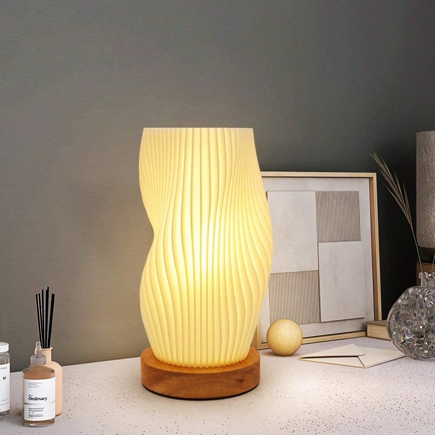 Moderne Golvende Sfeerlamp met USB-poort