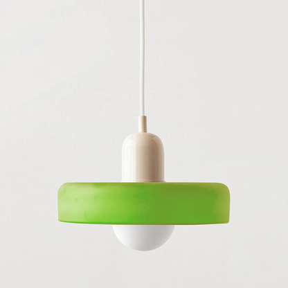 Artistieke Glazen Hanglamp voor Elegante Verlichting