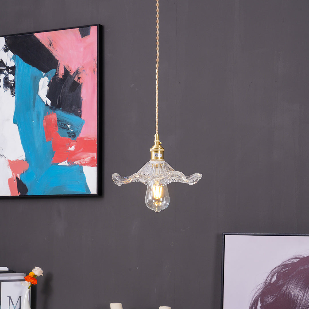 Elegante Hibiscus LED Hanglamp voor Sfeervolle Verlichting