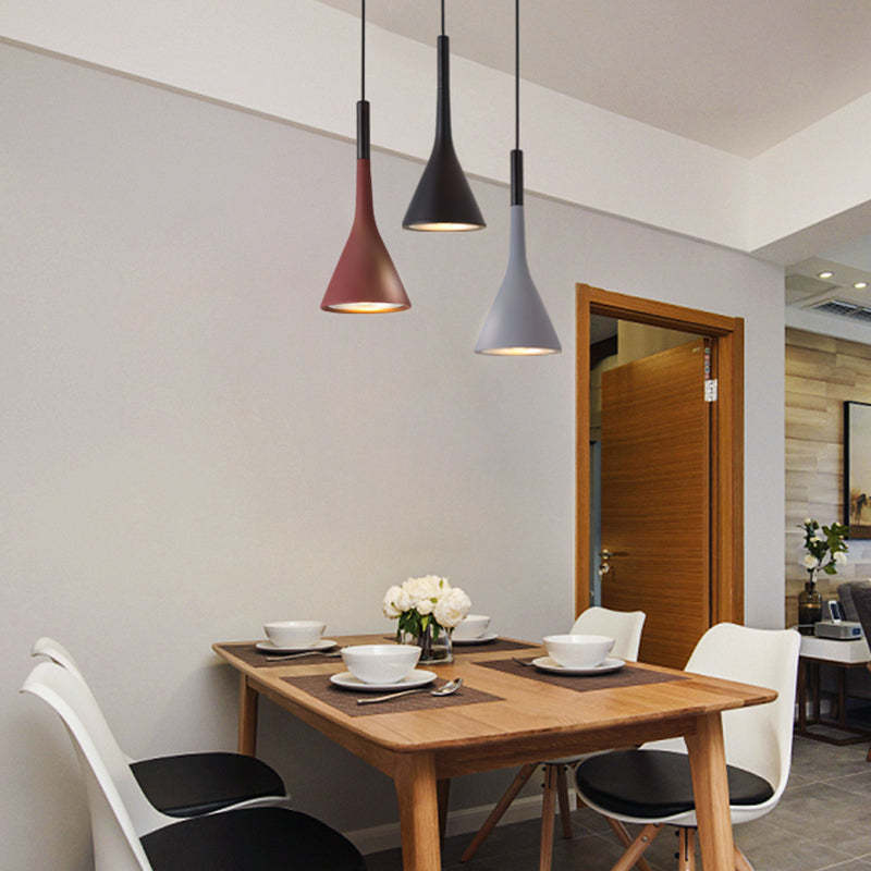 Moderne Driehoekige Hanglamp met LED Verlichting