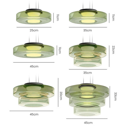Bauhaus-Inspiratie: Elegante Glas Hanglamp