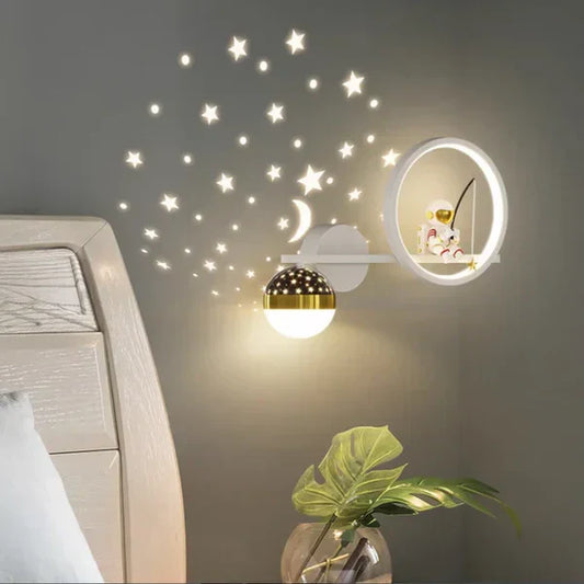 Betoverende Wandlamp voor Kinderen – Magische Sfeer en Veiligheid