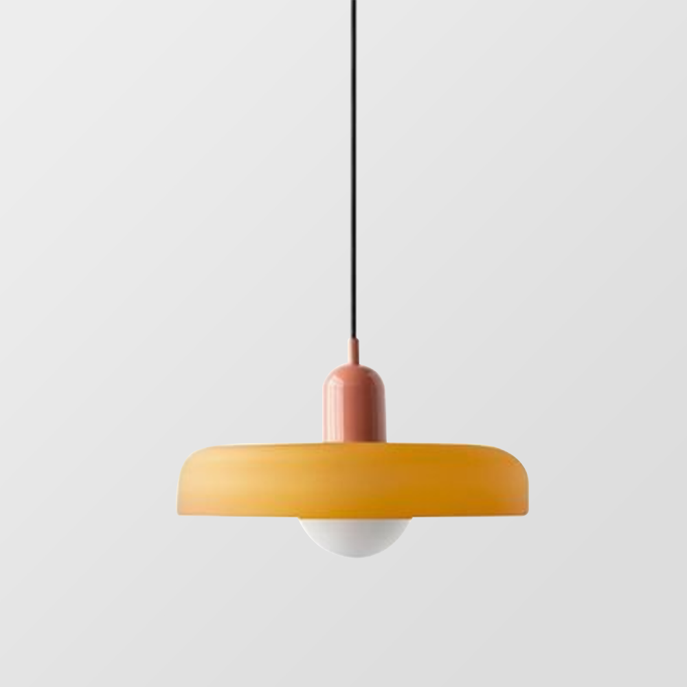 Artistieke Glazen Hanglamp voor Elegante Verlichting