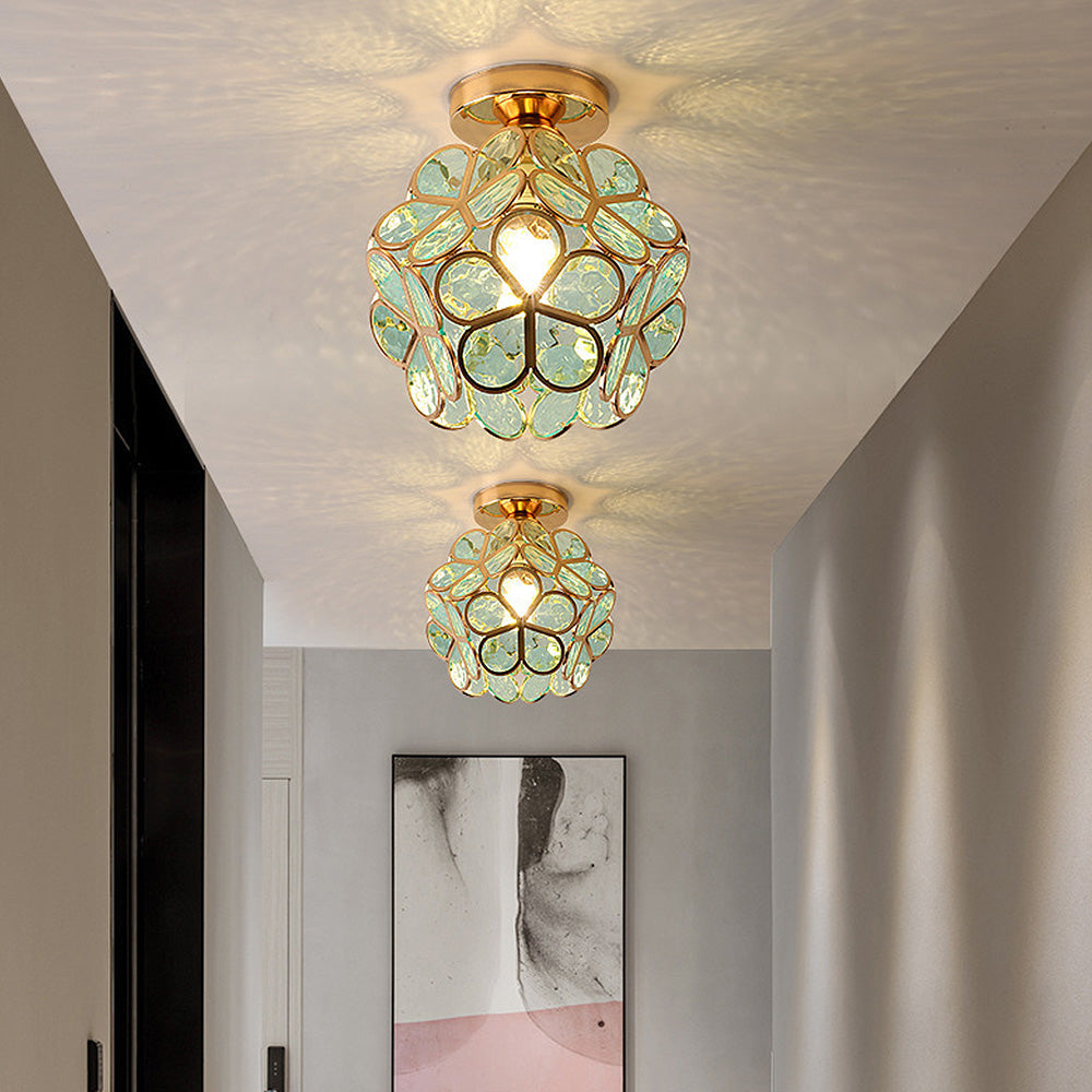 Elegante Bloemige Plafondlamp voor Jouw Interieur