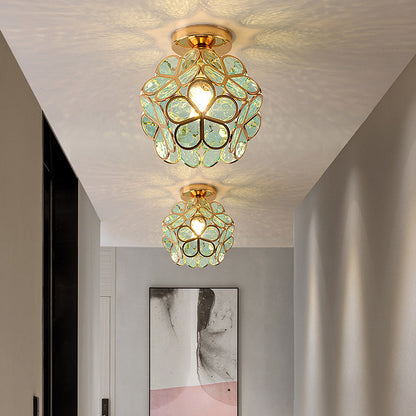 Elegante Bloemige Plafondlamp voor Jouw Interieur