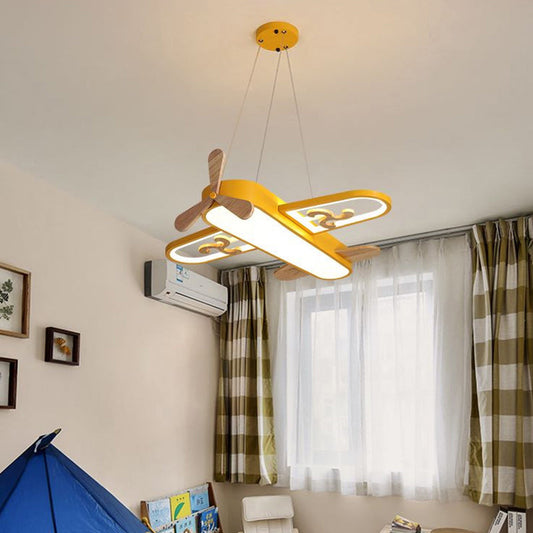 Speelse Vliegtuig Plafondlamp voor Kinderen