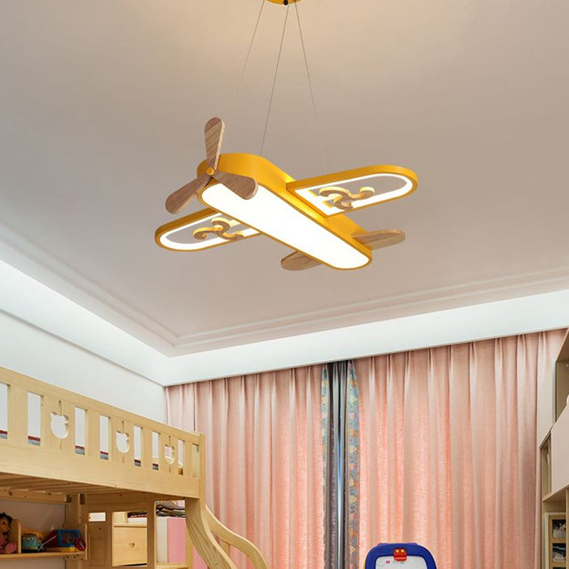 Speelse Vliegtuig Plafondlamp voor Kinderen