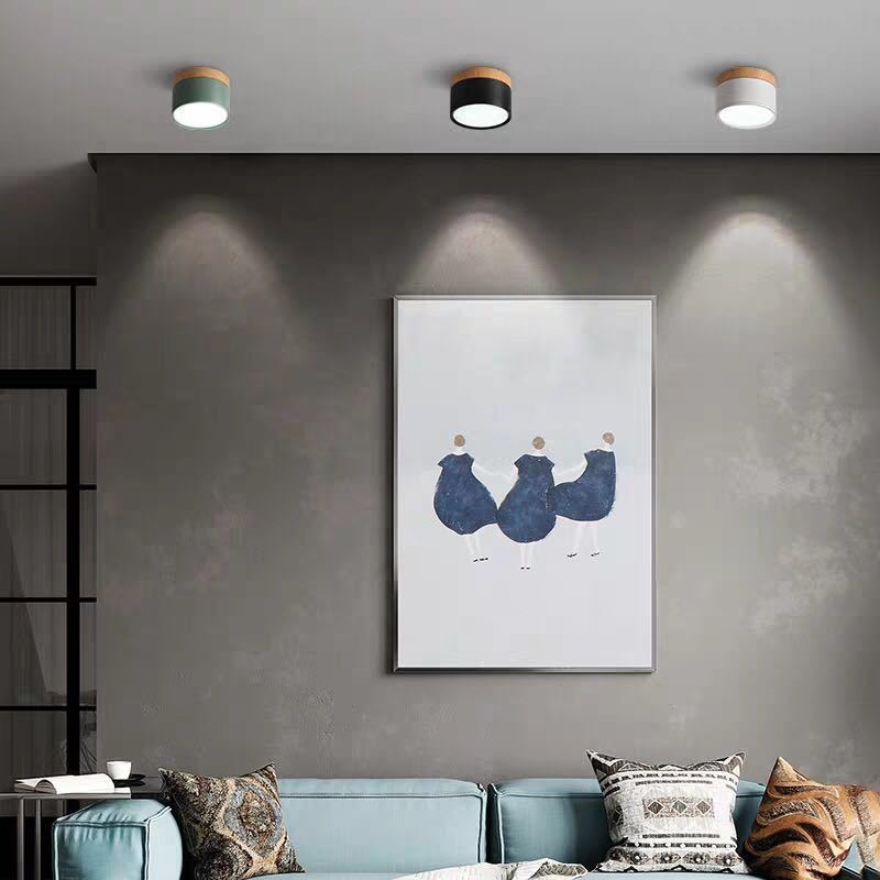 Elegante Morandi LED Plafondlamp voor Modern Interieur