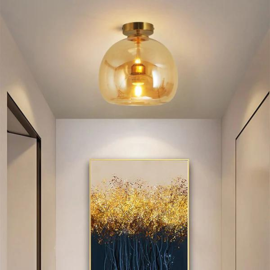 Stijlvolle LED Plafondlamp voor Gezellige Sfeer