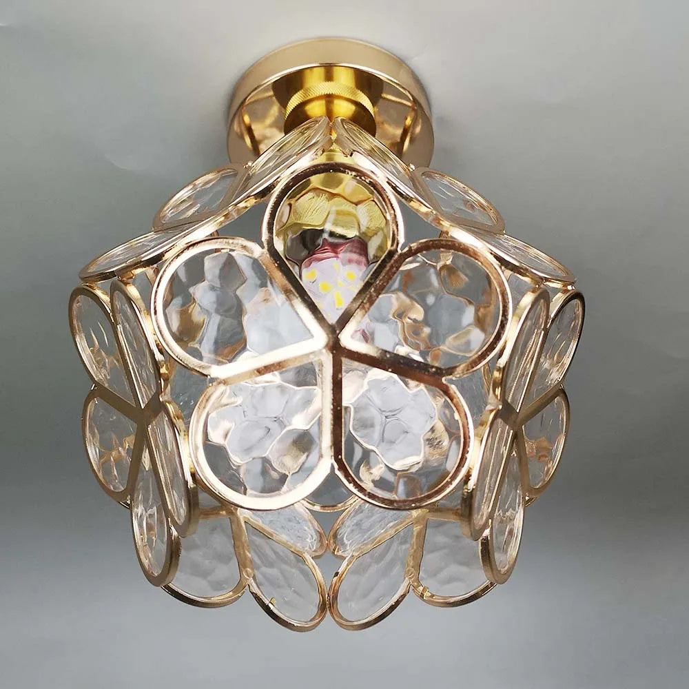 Elegante Bloemige Plafondlamp voor Jouw Interieur