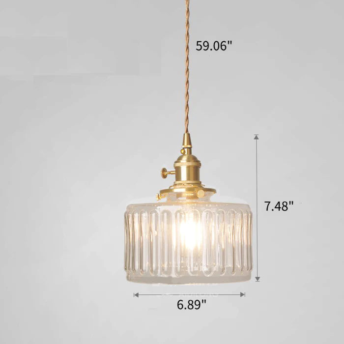 Elegante Vintage Hanglamp van Kristal