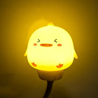 Schattige Nachtlamp met Timer en Afstandsbediening