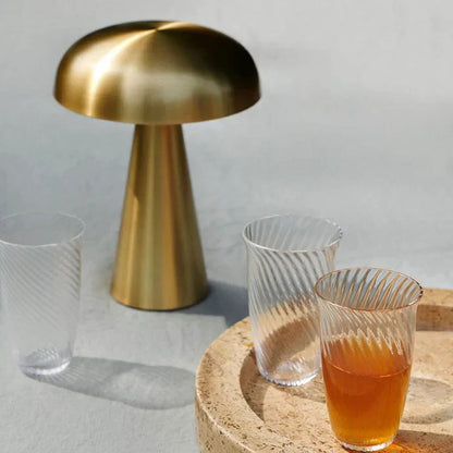 Elegante Draadloze Paddenstoel Tafellamp voor Sfeervolle Verlichting