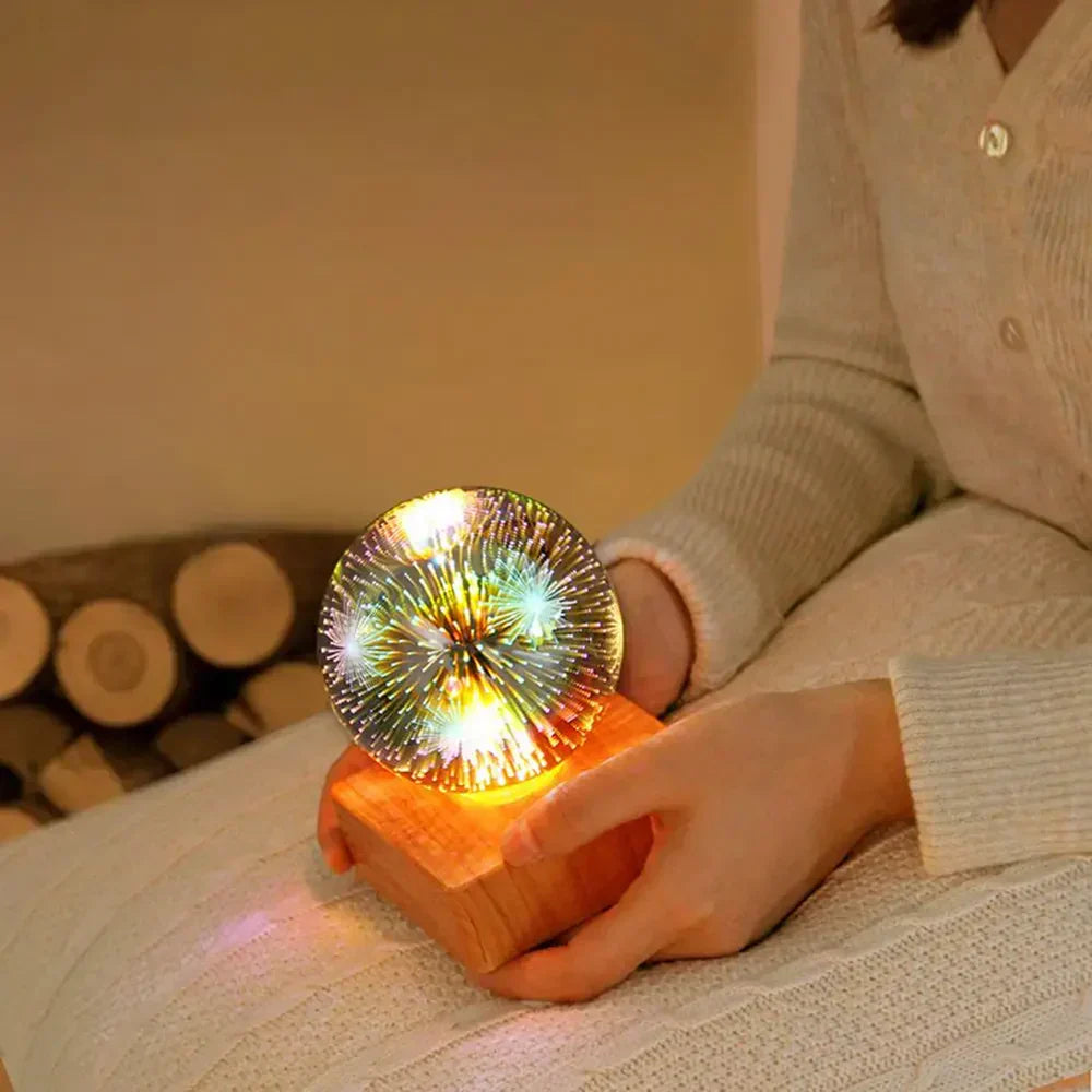 Betoverende 3D Kristallen Sterrenlamp