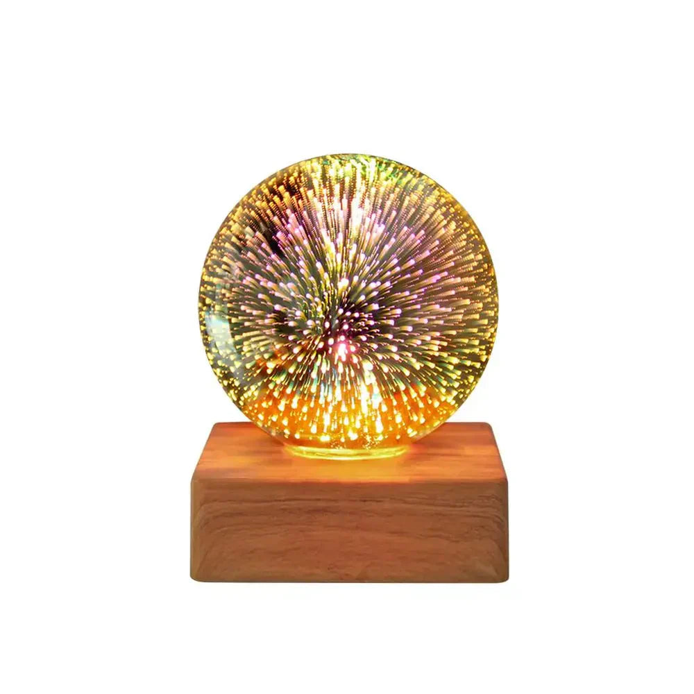 Betoverende 3D Kristallen Sterrenlamp