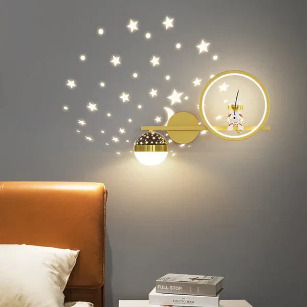 Betoverende Wandlamp voor Kinderen – Magische Sfeer en Veiligheid