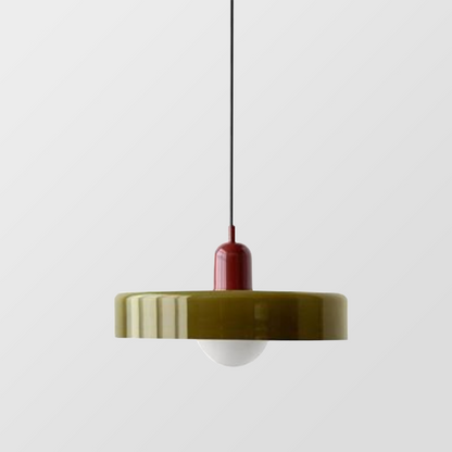 Artistieke Glazen Hanglamp voor Elegante Verlichting
