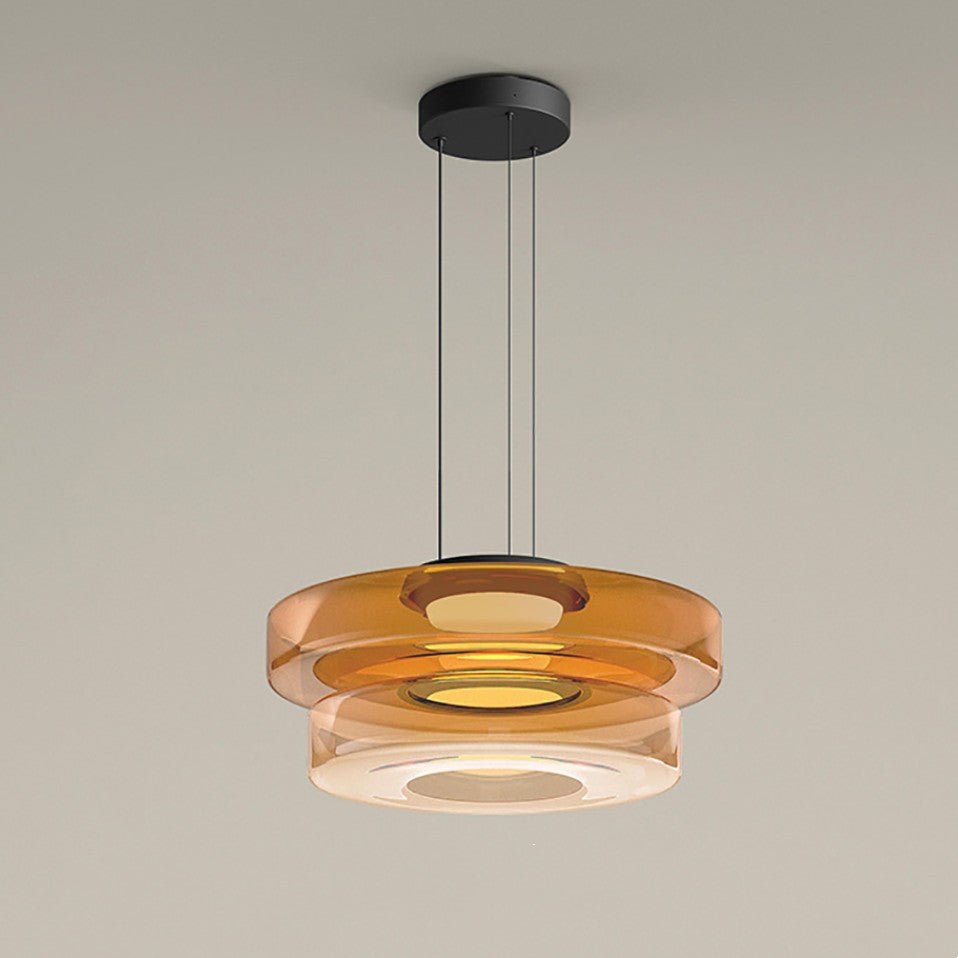Bauhaus-Inspiratie: Elegante Glas Hanglamp