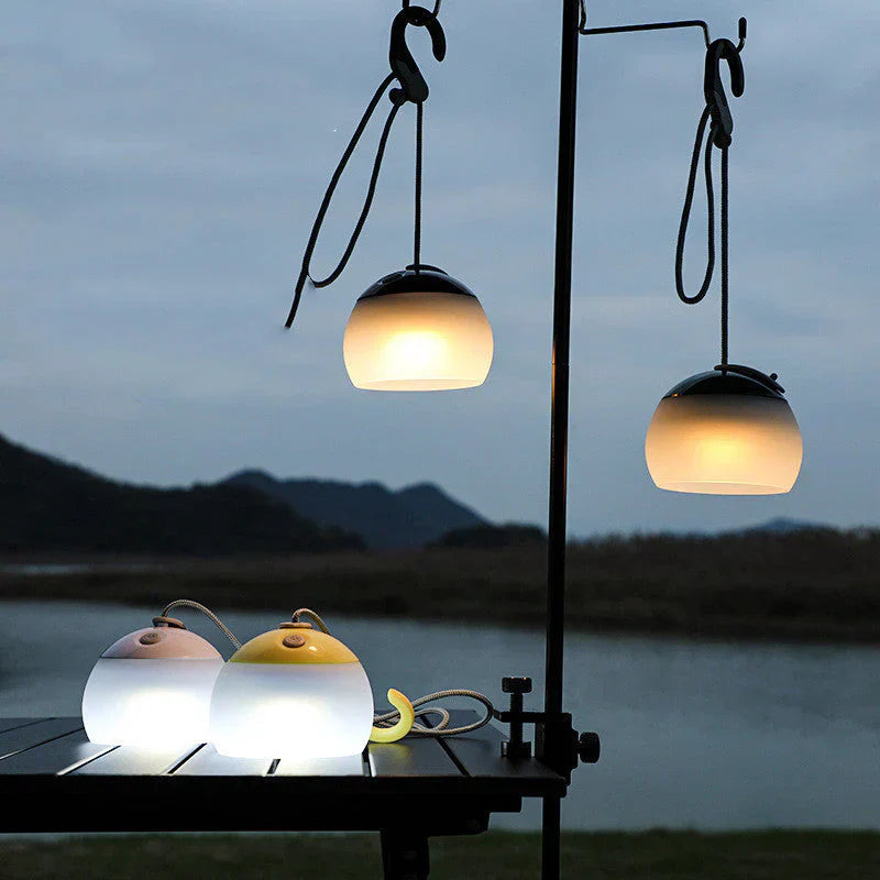 Vintage USB Campinglamp - Multifunctioneel Avonturenlicht
