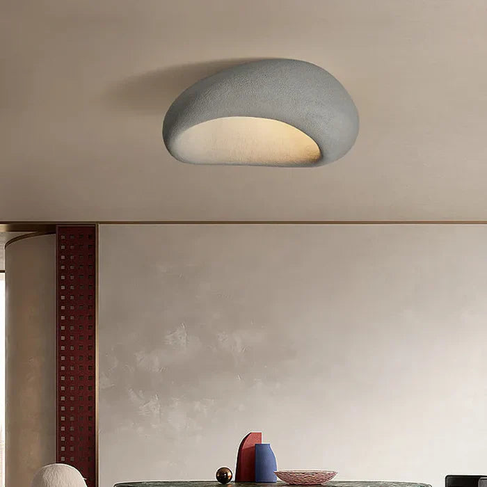 Wabi-Sabi Plafondlamp: Natuurlijke Elegantie en Rust