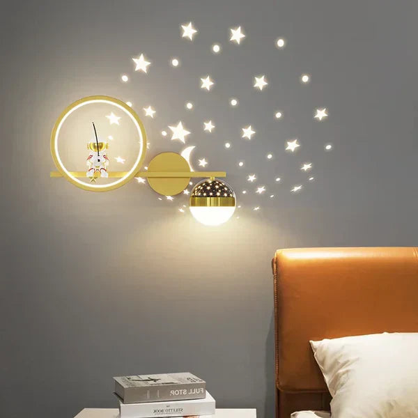 Betoverende Wandlamp voor Kinderen – Magische Sfeer en Veiligheid