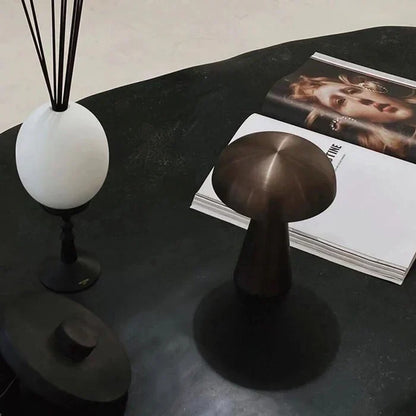 Elegante Draadloze Paddenstoel Tafellamp voor Sfeervolle Verlichting
