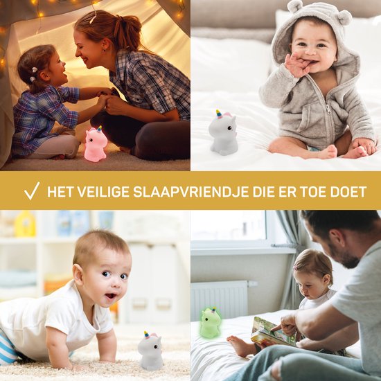 Betoverende Eenhoorn Nachtlamp voor Kinderen